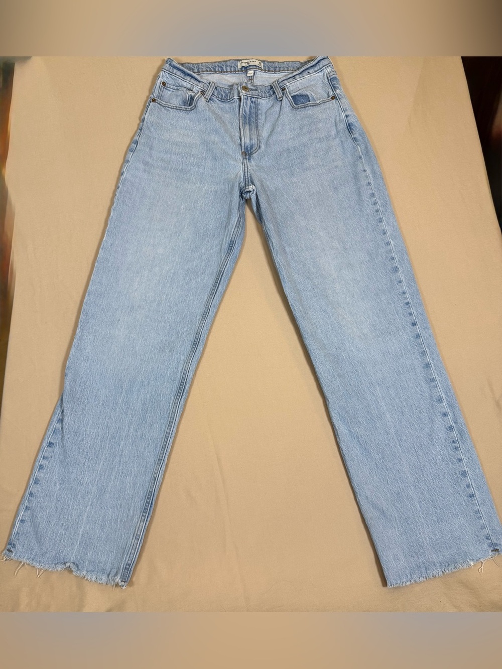 Abercrombie & Fitch The Baggy, Low Rise, 30/10 Long, Curve Love.